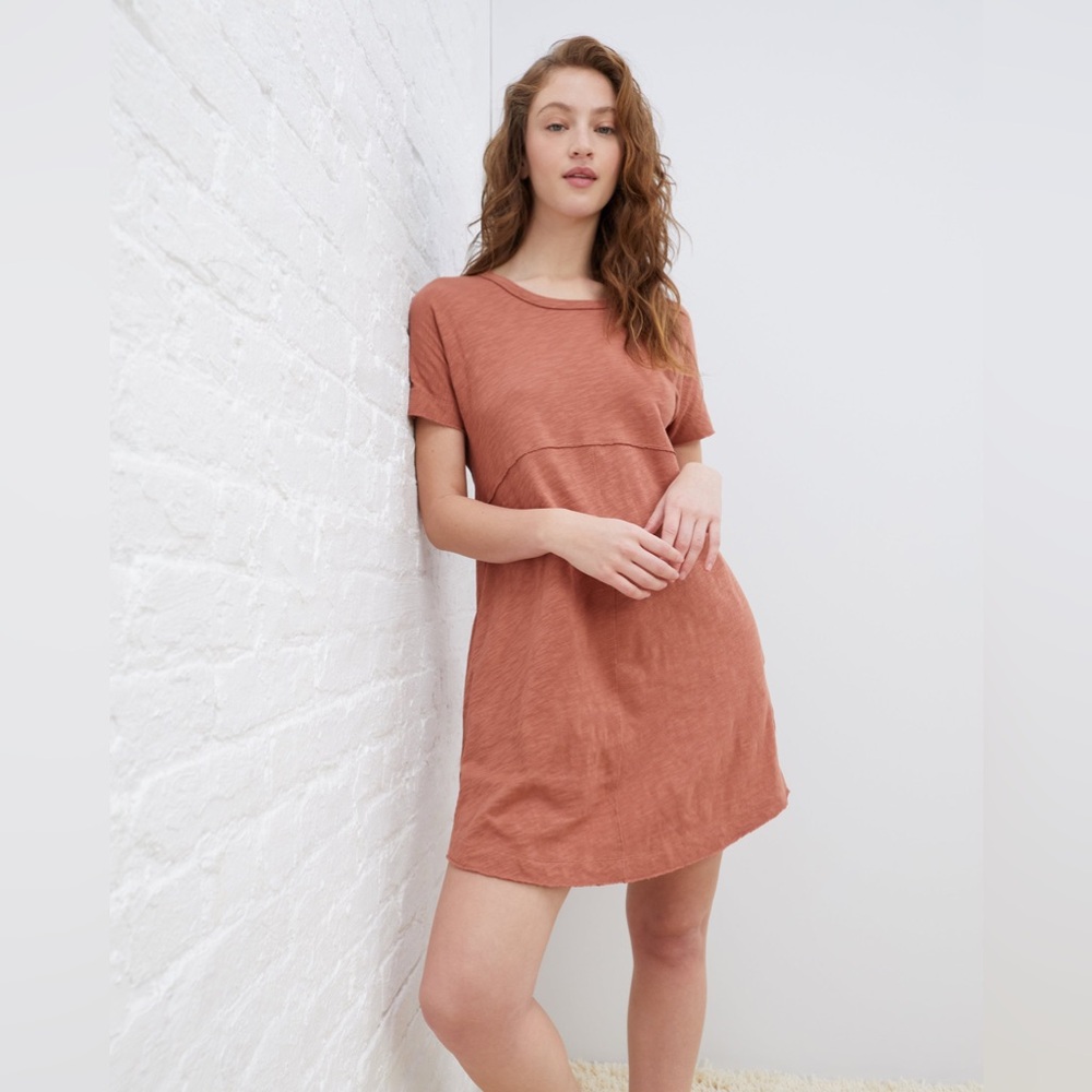 UpWest Relaxed Fit Soft Cotton Dress